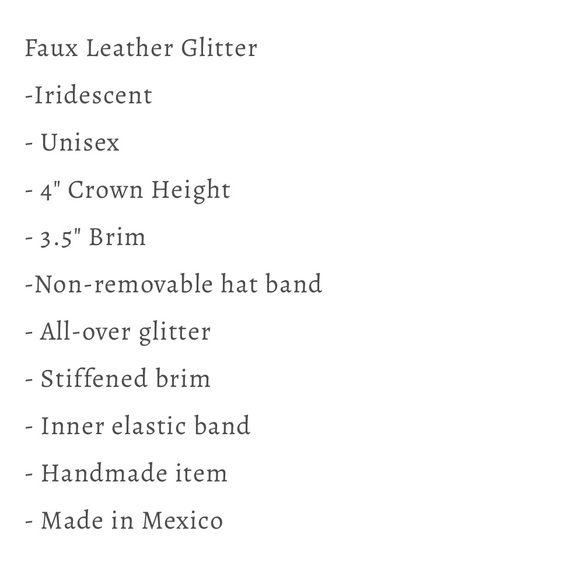 Iridescent cowgirl hat - Picture 13 of 13